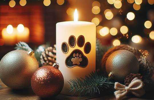 Pet memorial ideas for the festive season