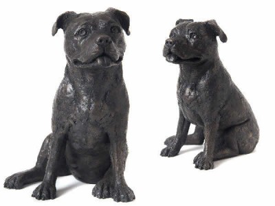 Cast Resin - Staffie