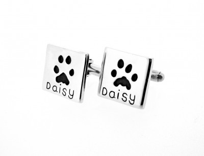 Silver Square CuffLinks