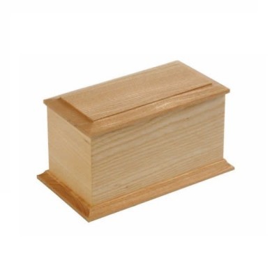 Natural Wood Casket