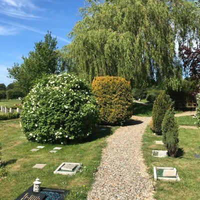 Memorials at Surrey pet crematorium