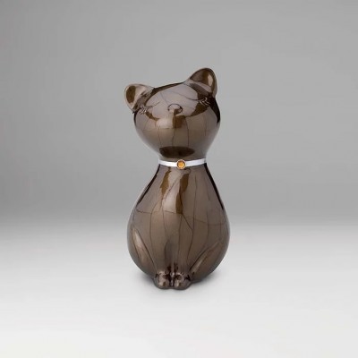 Princess Cat Urn Brown