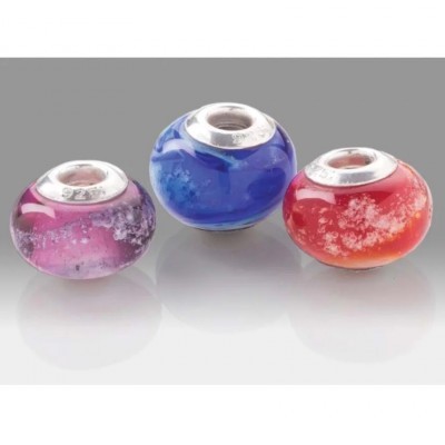 Memorial Glass Charm Beads