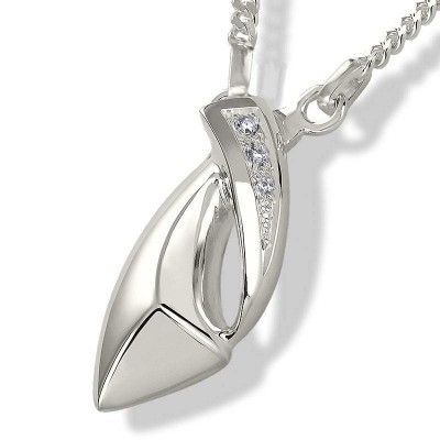 Silver Zirconium Pendant (AH012)