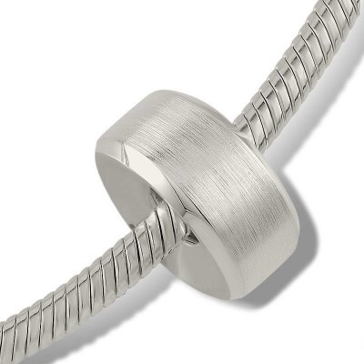 Silver Elliptical Bead (MB005)