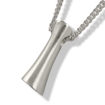 Silver Cylinder Pendant (AH031)