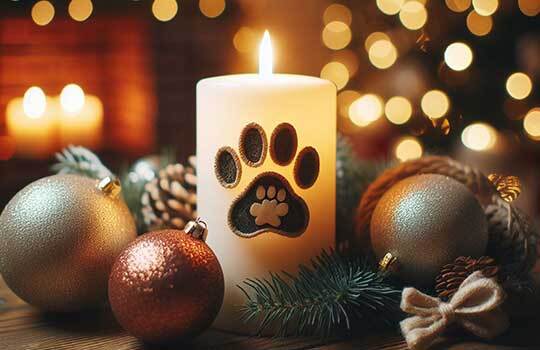 remembering beloved pets at Christmas