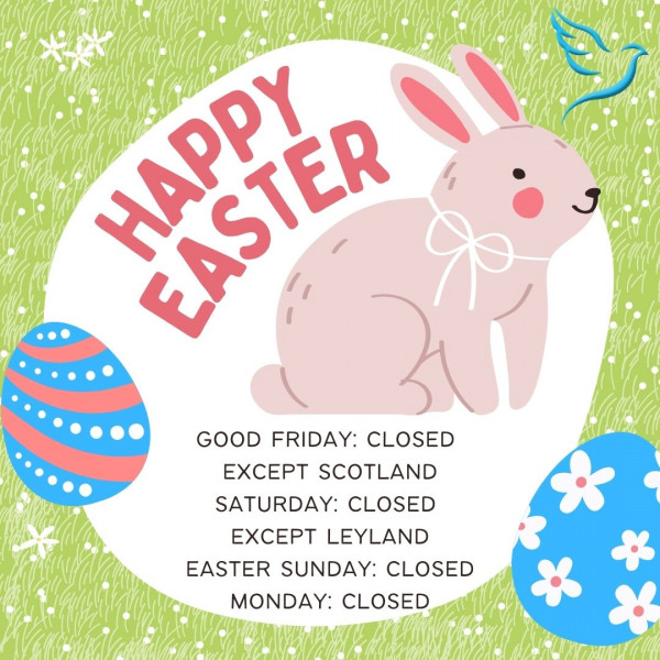 Easter Opening Hours